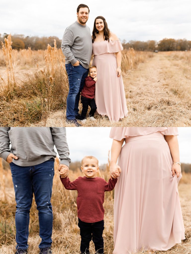 mom-dad-and-son-in-field